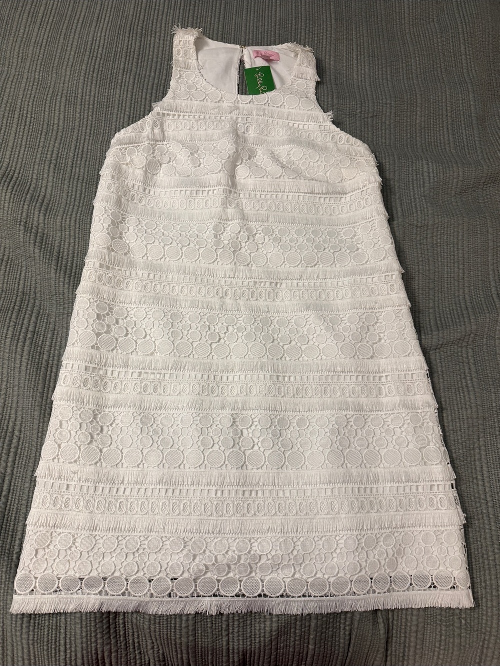 Lilly Pulitzer White Lace Shift Dress